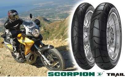 Pirelli Scorpion Trail 140/110 bike tyre combo